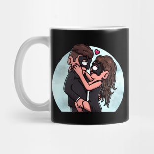 Mysterious Romance Man And Woman Mug